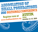 Association of Small Foundations 2010 Conference